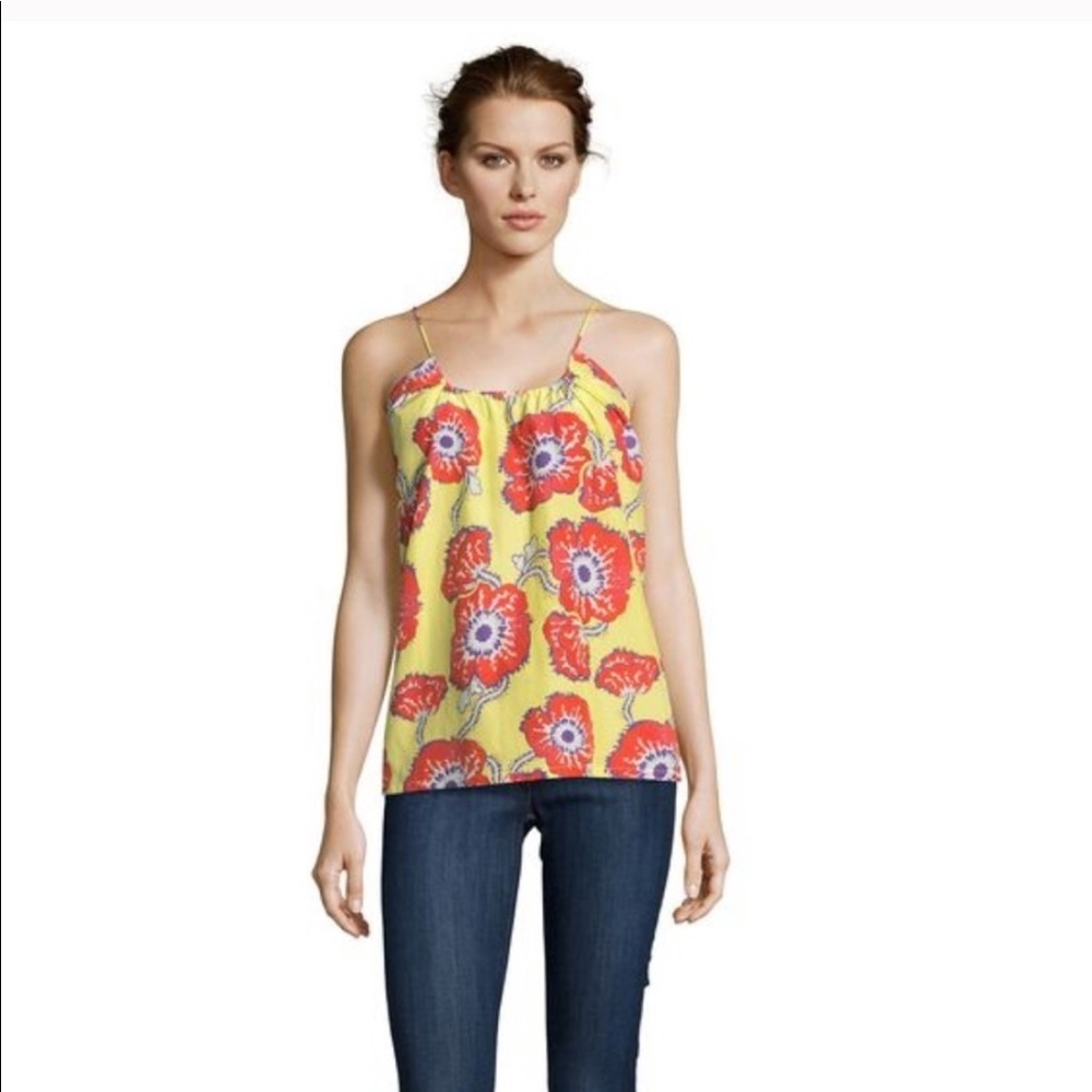 NEW • Tucker NYC • The Camisole Poppy Electric XXS